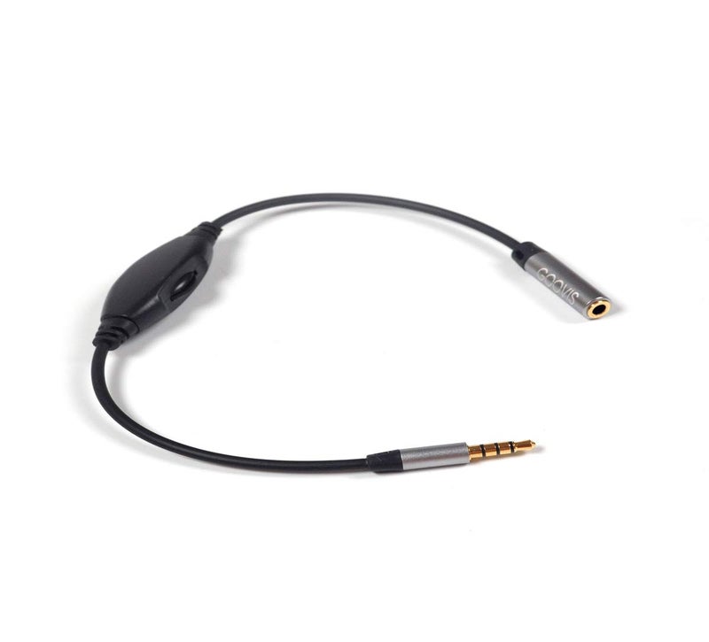 Goovis Audio Cable, Volume Adjustable, Audio Extension Cable G2 Pro, Young VR Headset - Image 2